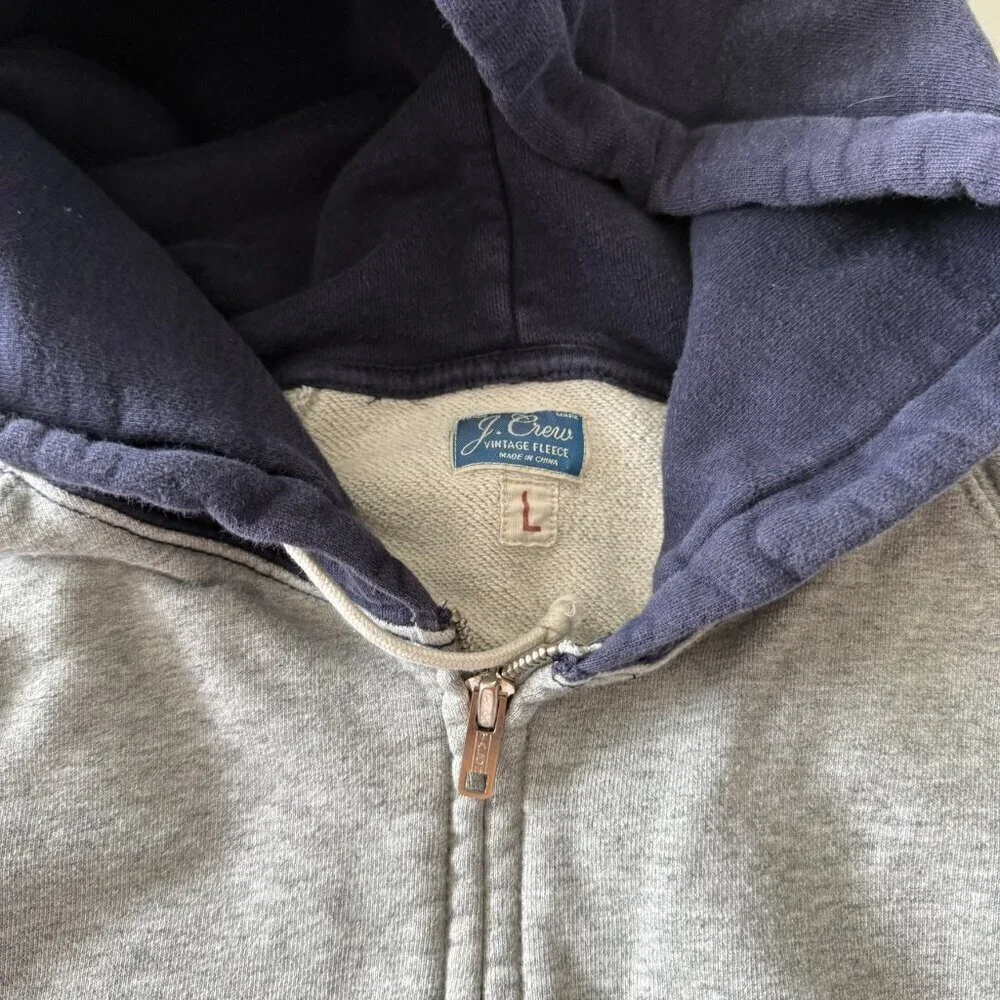 J.Crew Zipper Hoodie